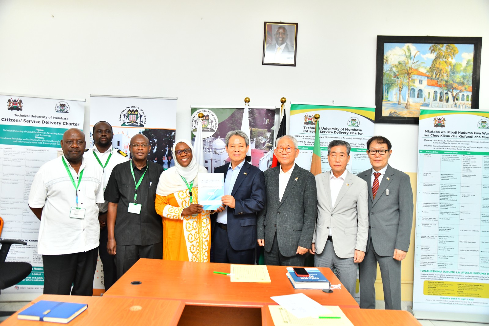 TUM Signs MOU with a Korea’s premier body on maritime